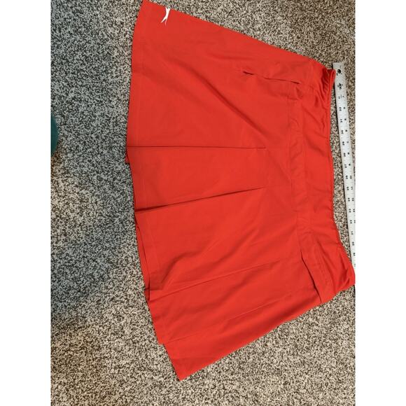 Slazenger Golf Tennis Pickleball Women's Size 2XL Orange Skirt Skort - Picture 5 of 5